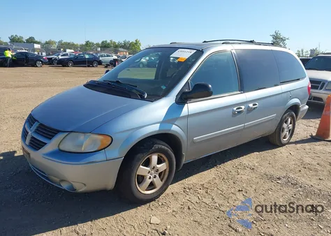 2005 Dodge Grand Caravan Sxt из США, поврежденный, VIN 2D4GP44L65R476257